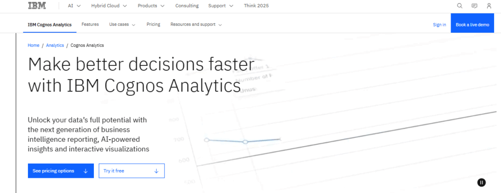 IBM Cognos Analytics