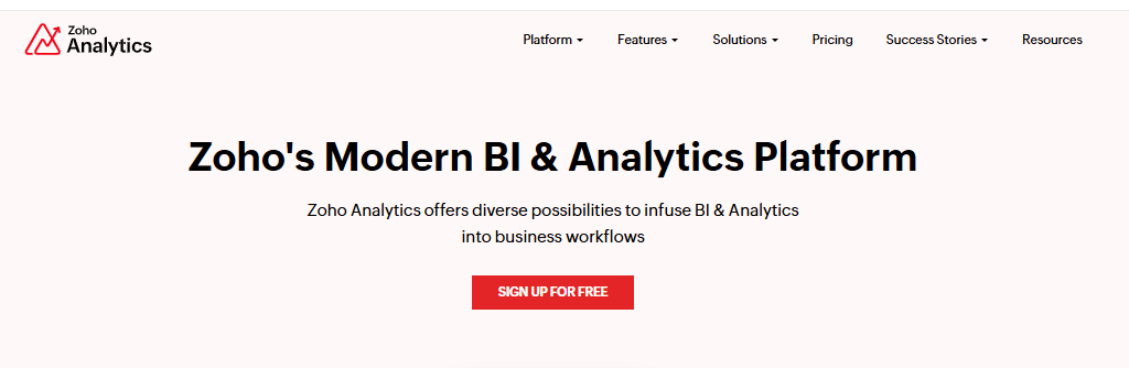 Zoho Analytics